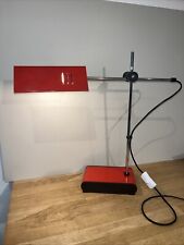 Lampe De Bureau Travail En Métal Rouge Design Italien