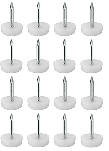 100x patin pour meubles blanc - meubles,
