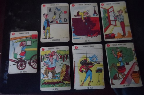 Ancien jeu familles sur - de, 7