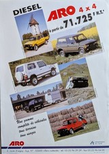 Brochure Aro 10 et Forester - 1997 - 2 pages En Français 