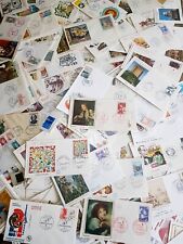 SUPERBE LOT DE 10 A 100 ENVELOPPES 1° JOUR TOUTES DIFFERENTES AU CHOIX.