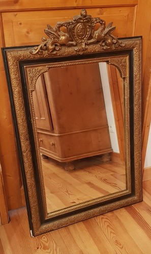 Miroir napoléon iii bois - miroir,