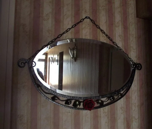 Grand miroir art - art, déco