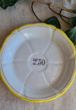 ANCIENNE ET VERITABLE COUPELLE MONNAIE CAFE ABSINTHE PORCELAINE LIMOGES HAVILAND