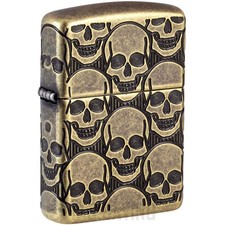 ZIPPO Briquet Skulls Design