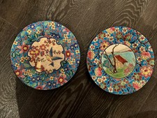 Assiette Longwy Émaux Ancien