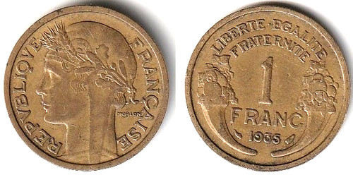 Franc morlon 1935 - morlon,