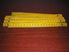 Ancien double métre pliant en