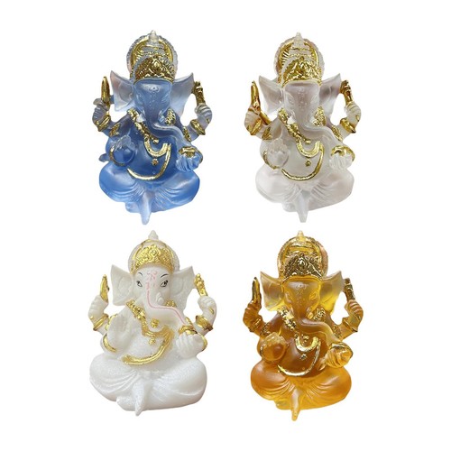 Ganesha sitting buddha statue - ganesha,