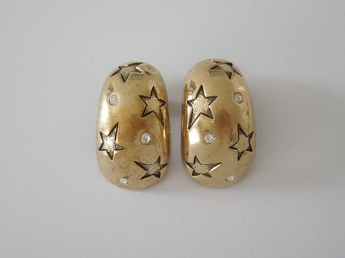 Clips oreilles pierre - clips, lang