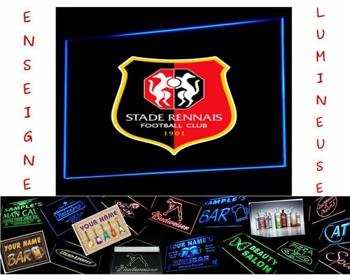 Panneau lumineux logo - lumineux, football