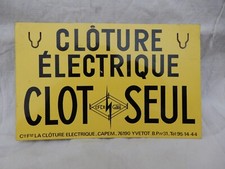 plaque en tole   , no émaillée ,old enameled plate , déco industrielle ,