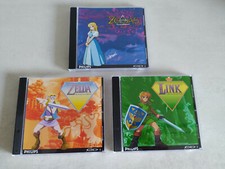 Trilogie Zelda - Philips CDI - Repro Boitiers et disques / Repro CD-I