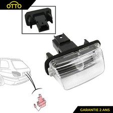 Eclairage Plaque Immatriculation Feux De Plaque prévu pour 206 206+ 207 306 307