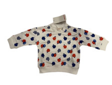 Catimini navy apples sweattop - navy,