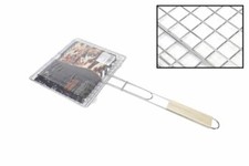 X Grille Poisson Viande Barbecue Double Grill Grille 22,5x20,5cm DFH