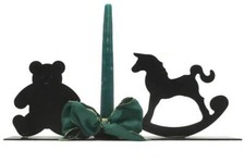 Current Noir Métal Bougeoir