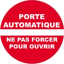 porte automatique ne pas