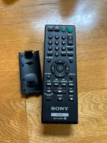 Sony rmt d187a dvd player - rmt-d187a,