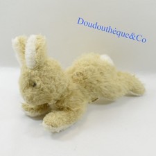 Peluche lapin BOULGOM couché