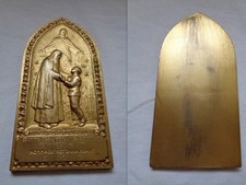 Medaille plaque oeuvre - medaille,