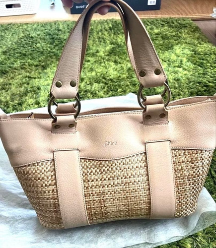 Sac cabas - en, paille