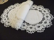 Linge ancien 7 Napperons  avec