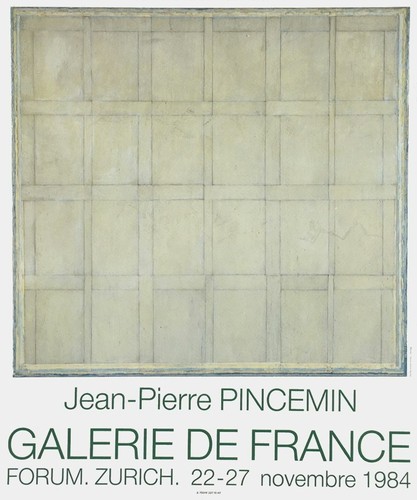 Jean pierre pincemin - pierre, affiche