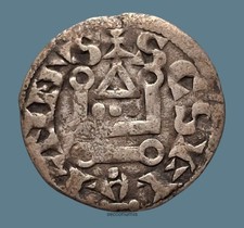 Philippe II Auguste (1180-1223) TOURAINE denier Tournois Dy#176