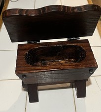 pétrin miniature en bois