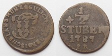 1/2 Stuber 1787 PR Charles-Théodore (Allemagne duché de Juliers-Berg)
