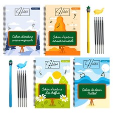 4 CAHIERS ECRITURE MAGIQUE