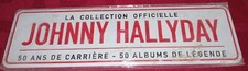 JOHNNY HALLYDAY PLAQUE METAL