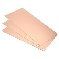 FR4 Côté Unique Cuivre Plaqué 3 Paquet 200x100x1.2mm PCB Stratifié Carte Circuit