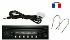 Cable AUXILIAIRE MP3 PEUGEOT CITROEN AUTORADIO RD4 + 2 CLÉS EXTRACTEUR