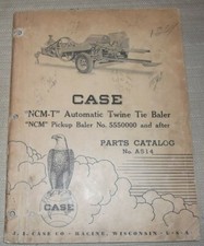 Manuel De Pièces Du Presse À Foin Automatique NCM-T Catalogue S/N 5550000-UP