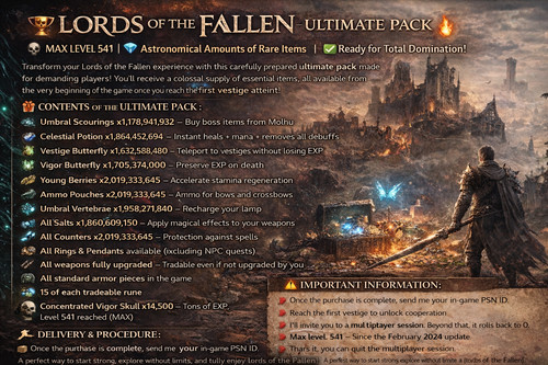 Lords the fallen pack - lords,