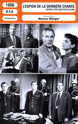 Fiche cinéma werner klinger - -,