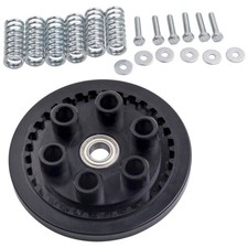 Clutch and spring conversion - and,