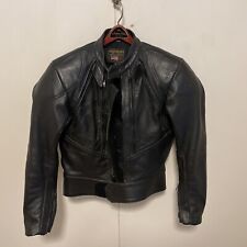 Vintage Vanson Cuir Veste Moto
