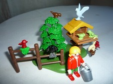 Enfant / oiseaux / nid  Réf