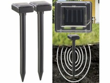 2 dispositifs anti-taupe solaires 400 Hz - Royal Gardineer