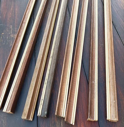 Lot baguettes bois des - de,