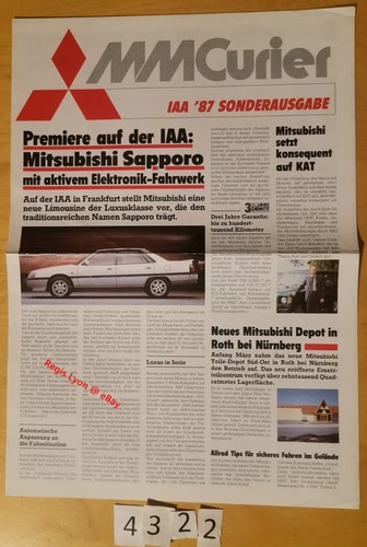 Mitsubishi mmcurier iaa - mitsubishi, iaa'87