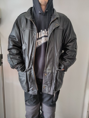 Blouson moto vintage - blouson,