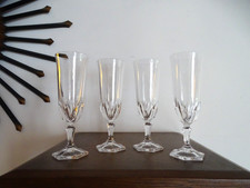 4 flutes champagne cristal