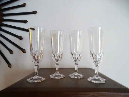 Flutes champagne cristal - 4,