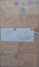 Lot de 10 enveloppes en
