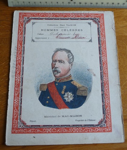 Ancien protège cahier - ancien, protège-cahier