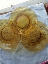Lot 3 Assiettes Creuses Verre